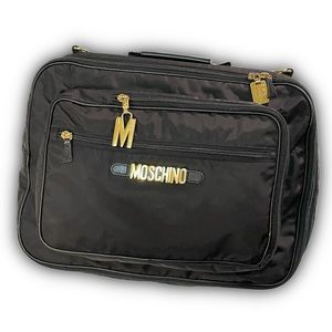 Vintage Moschino Backpack / Tote / Briefcase 90s
